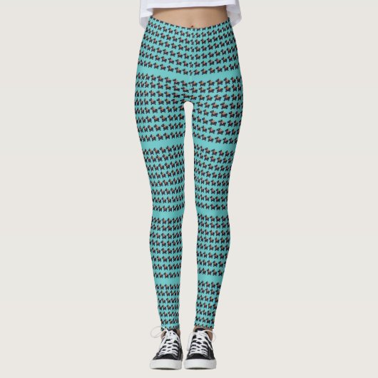 Scottie-HundeLeggings Leggings (Vorderseite)