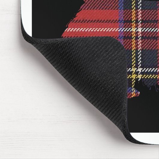 Scottie-HundeTartan Mousepad (Ecke)