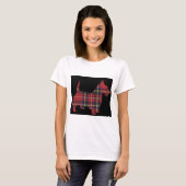 Scottie-HundeTartan T-Shirt (Vorne ganz)