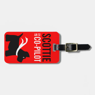 Scottie ist mein Kopilot-Reise-Umbau Gepäckanhänger