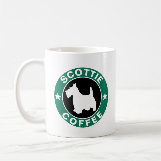 SCOTTIE Kaffee Kaffeetasse (Links)