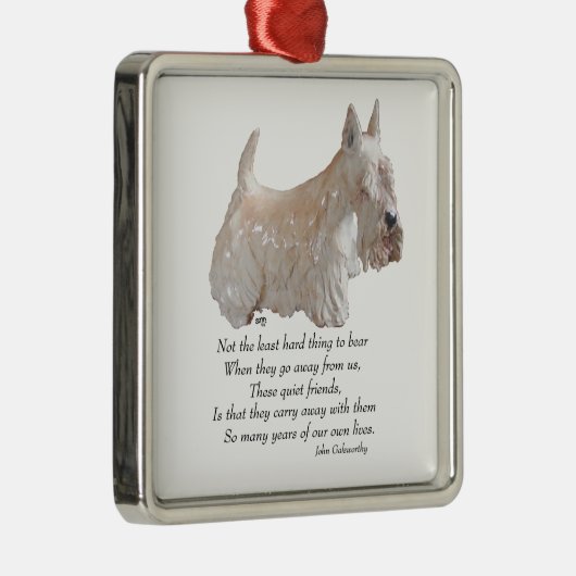 Scottie Keepake Ornament (Rechts)