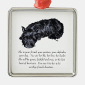 Scottie Keepake Ornament (Vorne)