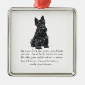 Scottie Keepake Ornament (Vorne)