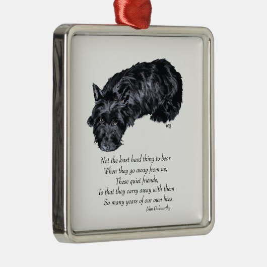 Scottie Keepake Ornament (Rechts)