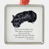 Scottie Keepake Ornament (Vorne)