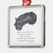 Scottie Keepake Ornament (Links)