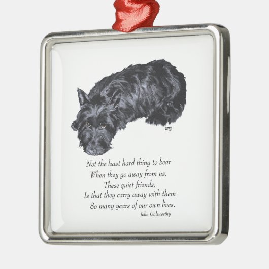 Scottie Keepake Ornament (Links)