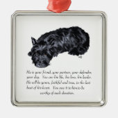Scottie Keepake Ornament (Vorne)