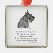 Scottie Keepake Ornament (Vorne)