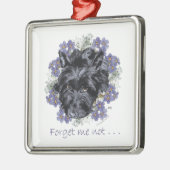 Scottie Keepake Ornament Aus Metall (Links)
