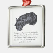 Scottie Keepake Ornament Aus Metall (Links)