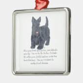 Scottie Keepake Ornament - MALE (Links)