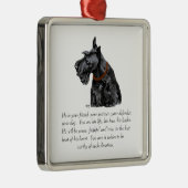 Scottie Keepake Ornament - MALE (Rechts)