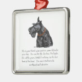 Scottie Keepake Ornament - MALE (Links)
