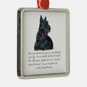 Scottie Keepake Ornament - MALE (Rechts)