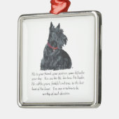 Scottie Keepake Ornament - MALE (Links)