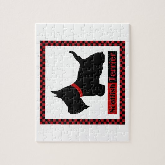 Scottie kein 8 Schachbrett Puzzle (Vertikal)