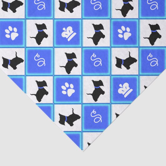 Scottie keine 8 seidenpapier (Ausschnitt)