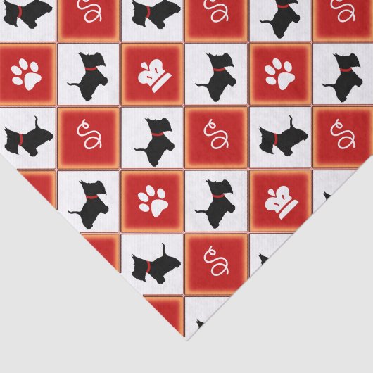 Scottie keine 8 seidenpapier (Ausschnitt)