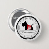 Scottie keine königliche Krone 8 Button (Vorne & Hinten)