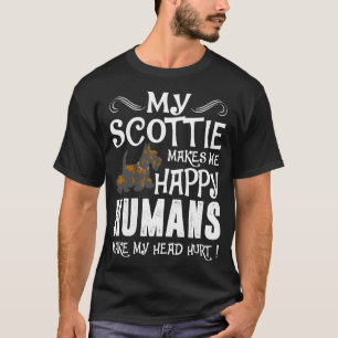 Scottie lässt mich glückliche Menschen Kopf T-Shirt