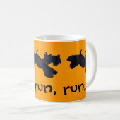 Scottie-LaufTasse Kaffeetasse (VorderseiteRechts)