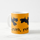 Scottie-LaufTasse Kaffeetasse (Vorderseite Links)