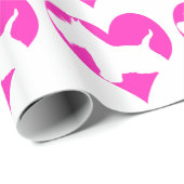 Scottie-Liebe Geschenkpapier (Rolleneckpunkt)