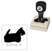 Scottie Liebe Gummistempel (Stempel)