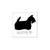 Scottie Liebe Gummistempel (Prägung)