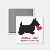 Scottie Liebe Magnet (Vorderseite/Rückseite)