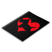 Scottie-Liebe Notizblock (Linke Seite)