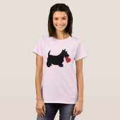 Scottie-Liebe-Shirt T-Shirt (Vorne ganz)
