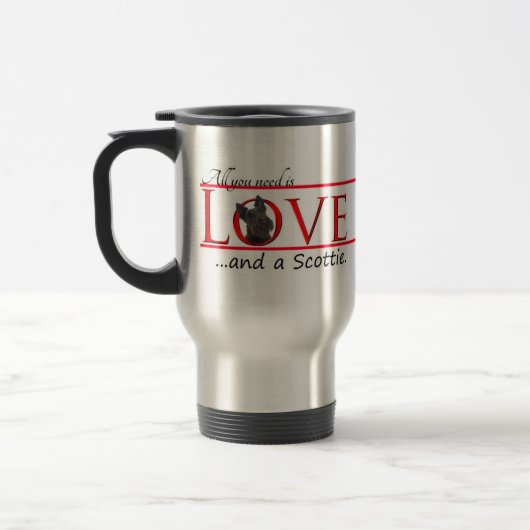 Scottie Liebe Travel Mug Reisebecher (Links)