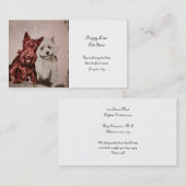 Scottie Liebe Visitenkarte (Vorne/Hinten)