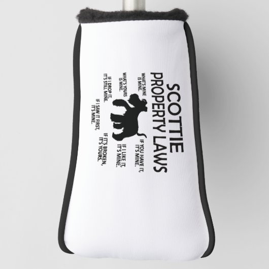 Scottie Lover Scottish Terrier Owner Scottie Mama Golf Headcover (Rotieren 90)