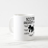 Scottie Lover Scottish Terrier Owner Scottie Mama Kaffeetasse (Vorderseite Links)