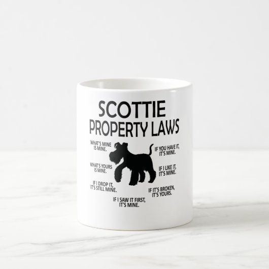 Scottie Lover Scottish Terrier Owner Scottie Mama Kaffeetasse (Mittel)