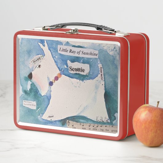 Scottie Metal Lunchbox (Beispiel)