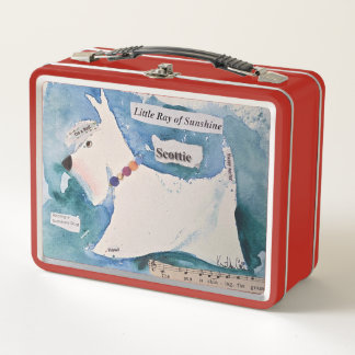 Scottie Metall-Lunchbox Metall Brotdose