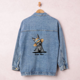 Scottie Mom KiniArt Denim Jacke