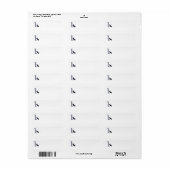 SCOTTIE Monogram L Address Labels (Vorne)