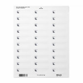 SCOTTIE Monogram T Address Labels (Vorne)