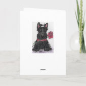 Scottie Mother's Day card Mum nana Ehefrau Karte (Rückseite)