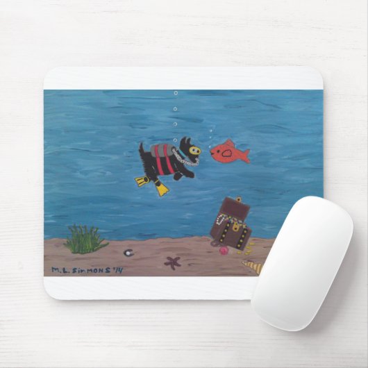 SCOTTIE MOUSEPAD (Mit Mouse)