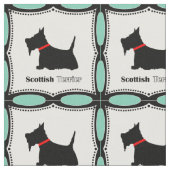 Scottie-Nr. 15 Stoff (Nahaufnahme)