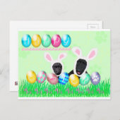 Scottie Oaster Feiertagspostkarte (Vorne/Hinten)