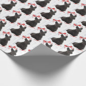 Scottie-Packpapier Geschenkpapier (Ecke)