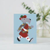 Scottie Postkarte (Stehend Vorderseite)